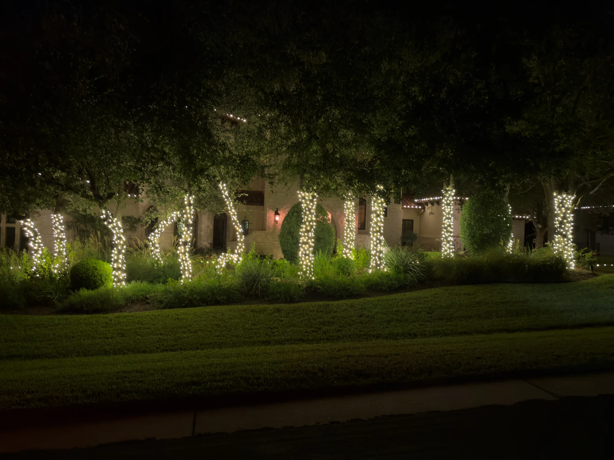Warm White Installations